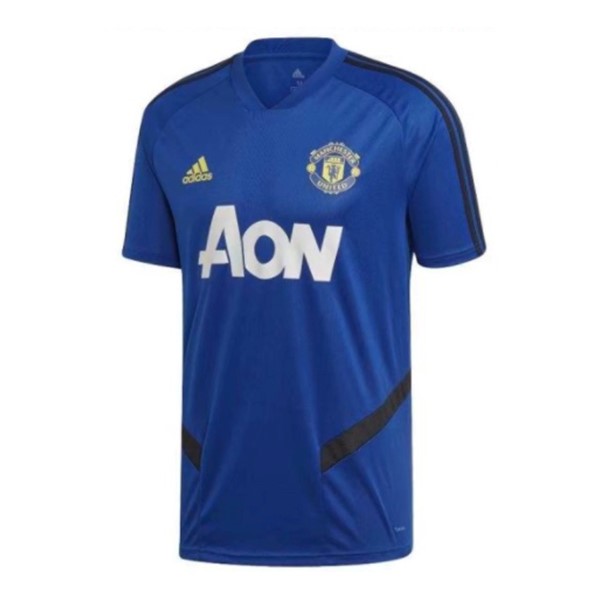 Camiseta de Entrenamiento Manchester United 2019 2020 Azul